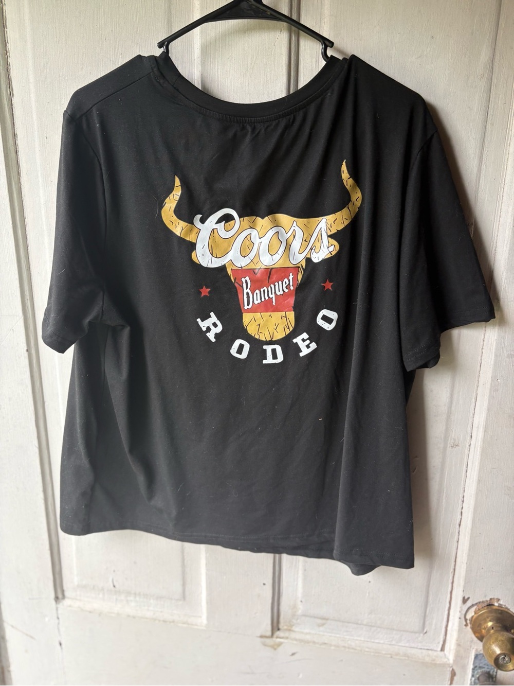 Coors Banquet Rodeo Black Short Sleeve Tee